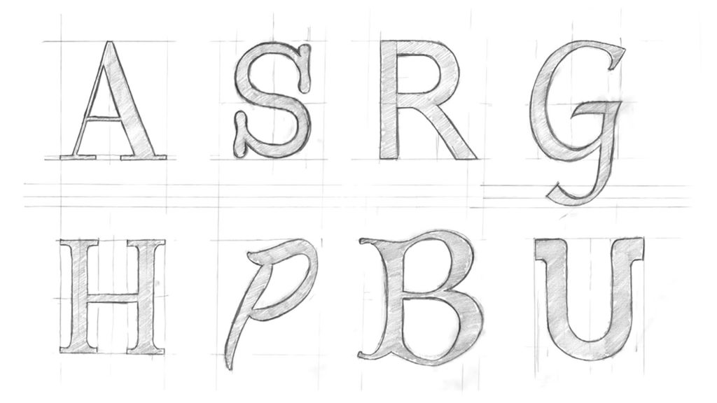 Typography sketches