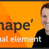 ‘Shape’ Visual element of Graphic Design / Design theory – EP 4/45