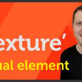 ‘Texture’ Visual element of Graphic Design / Design theory – EP 5/45