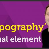 ‘Typography’ Visual element of Graphic Design / Design theory – EP 8/45